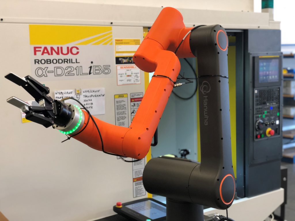 HCR - FANUC ROBODRILL - CoRobotics - HANWHA