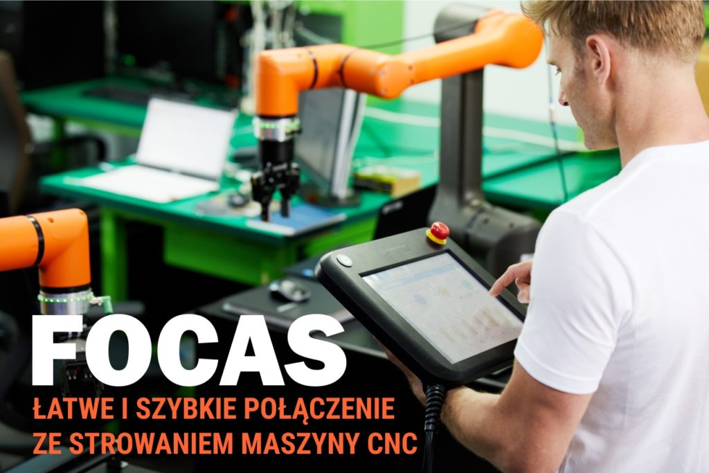 podłączenie maszyny cnc z robotem