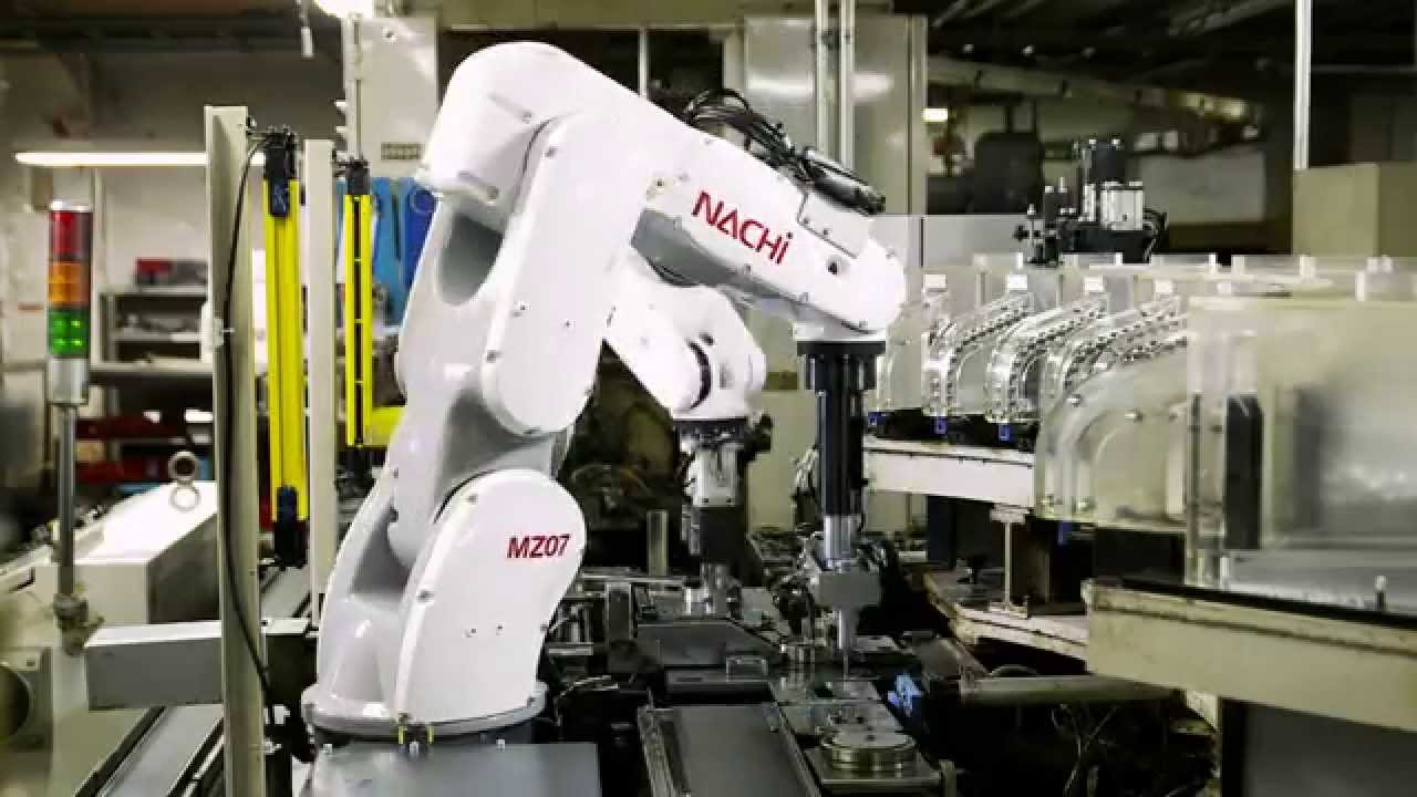zastosowania robotów przemysłowych